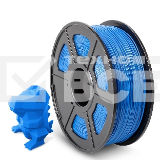 Филамент NVPrint ABS Blue Grey для 3D печати диаметр 1.75мм длина 330 метров масса 1 кг