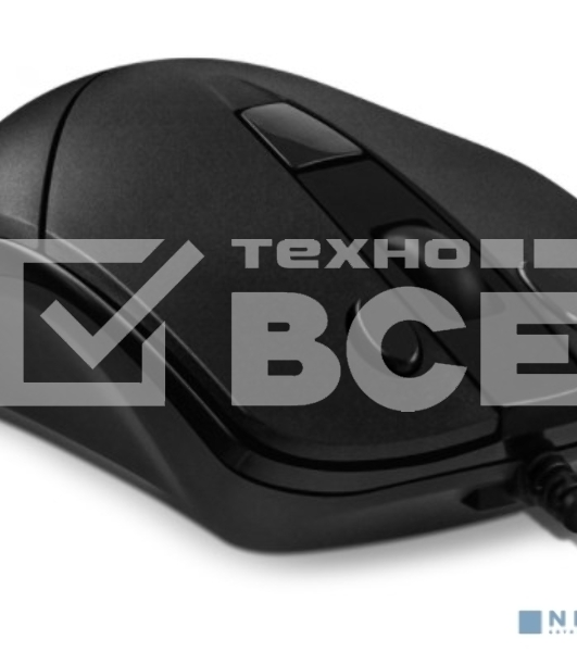 Мышь проводная SVEN RX-95 черный, 4000 dpi, USB, кнопки - 6
