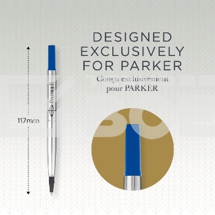 Стержень роллер Parker Quink Z01 (CW1950322) F 0.5мм синие чернила блистер