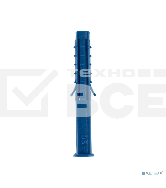 Дюбель распорный KRANZ 6х50, синий, пакет (50 шт./уп.)