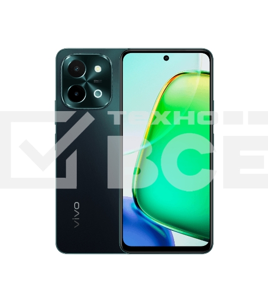 Смартфон Vivo Y28, 8/256Gb, темный изумруд