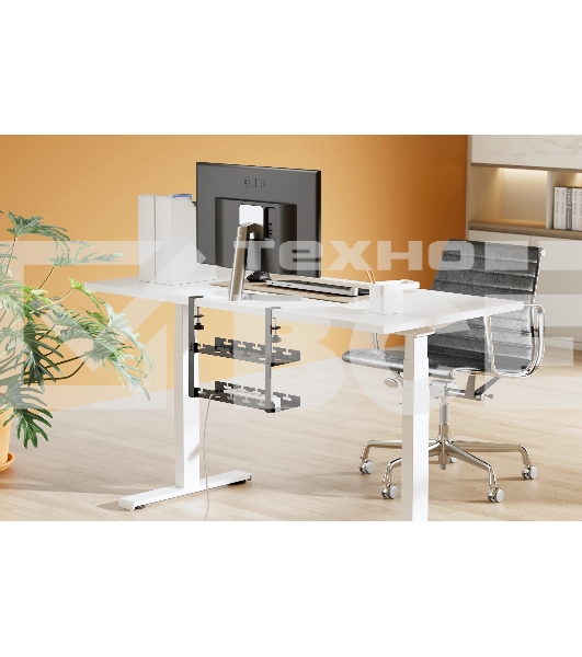 Кабель-канал Cactus CS-CM-400-2BK для столов 40x13.4x34.2см черный