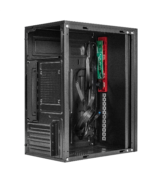 Компьютерный корпус Minitower ExeGate EX298810RUS BAA-403U2 (mATX, без БП, 1*USB+2*USB 3.0, HD Audio, черный)