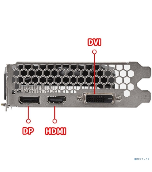 Видеокарта MUXSUN MS-GTX1050Ti Transformer 4G GDDR5, 128bit, 1291/7000MHz, DP/DVI/HDMI, 15W/130W (MS-GTX1050Ti TF 4G) RTL