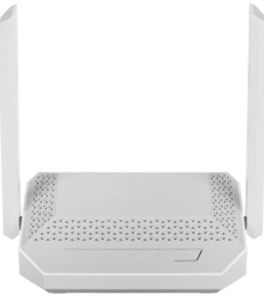 Гигабитный интернет-центр Keenetic Racer KN-4010 с Mesh Wi-Fi 6 AX3000, 2 портами Gigabit Ethernet и переключателем режима роутер/ретранслятор