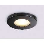 Светильник Ambrella light TN1181 BK черный IP44 GU5.3 D85*34, фото4