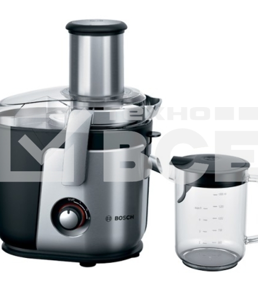Соковыжималка центробежная Bosch MES4010 1200Вт рез.сок.:1500мл. серебристый/черный