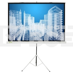 Экран Cactus 104.4x186см Triscreen CS-PST-104x186 1:1 напольный рулонный белый