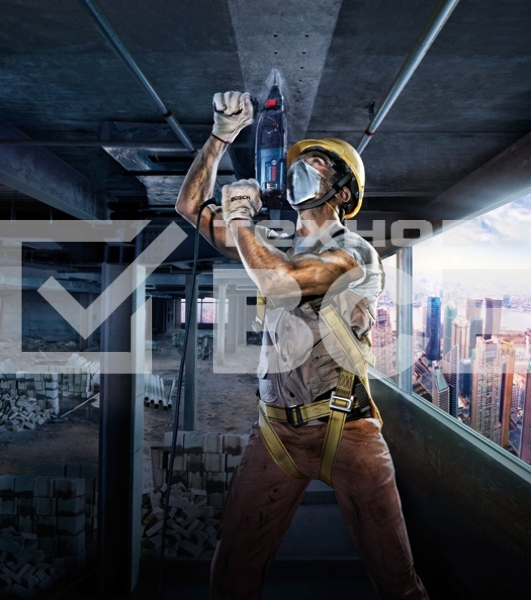 Перфоратор Bosch GBH 2-24 DRE патрон:SDS-plus уд.:2.7Дж 790Вт (кейс в комплекте)