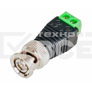 Разъем штекер BNC с клеммной колодкой Rexant