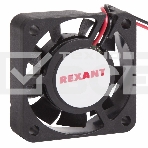 Вентилятор для корпуса Rexant RX 4010MS 24VDC черный, 40 мм, 4800 об/мин, 20 дБ, 2 pin, фото 1