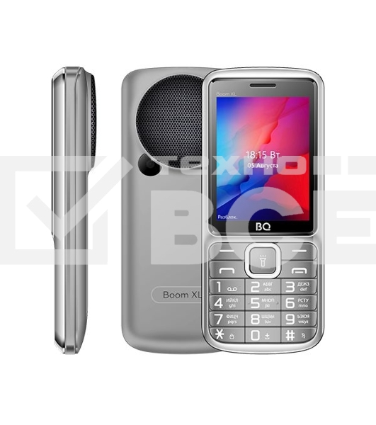 Мобильный телефон BQ 2810 BOOM XL Silver