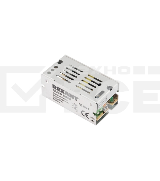 Источник питания 110-220 V AC/12 V DC 0,5 A 5 W с разъемами под винт, без влагозащиты (IP23)