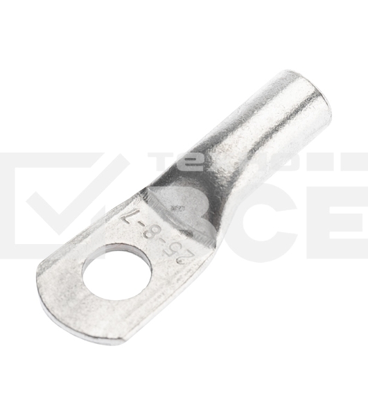 Наконечник ТМЛ 25–8–8 (25мм² - Ø8мм) ГОСТ 7386-80 (в упак. 100шт)  Rexant