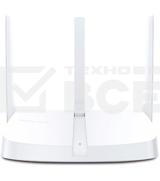 Роутер Mercusys MW306R 300 Mbps Multi-Mode Wireless N Router, 3 × Fixed External Antennas, 3× 10/100 LAN Port, 1× 10/100 WAN Port, 4 in 1- Access Point/Router/Range extender/WISP Mode, WPS/Reset Button, Parental Controls, Guest Network