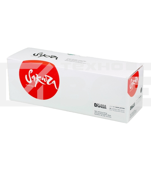 Картридж Sakura CF540A (203A) для HP M254, MFP M280/281, черный, 1 400 к.