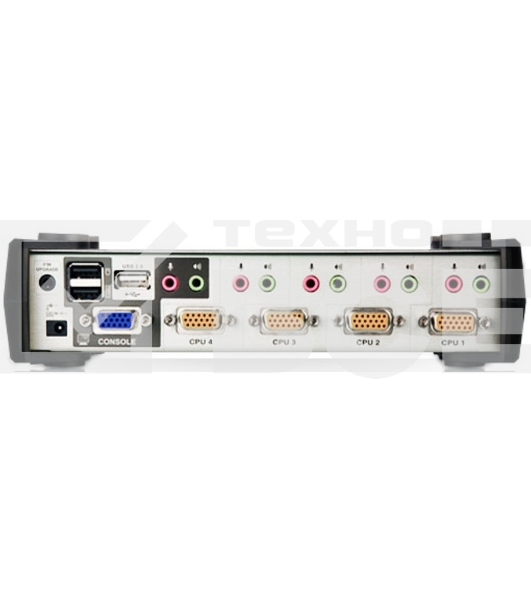 Переключатель консоли электронный, 4 порта PS/1 4 Port USB2.0 KVMP Switch with OSD