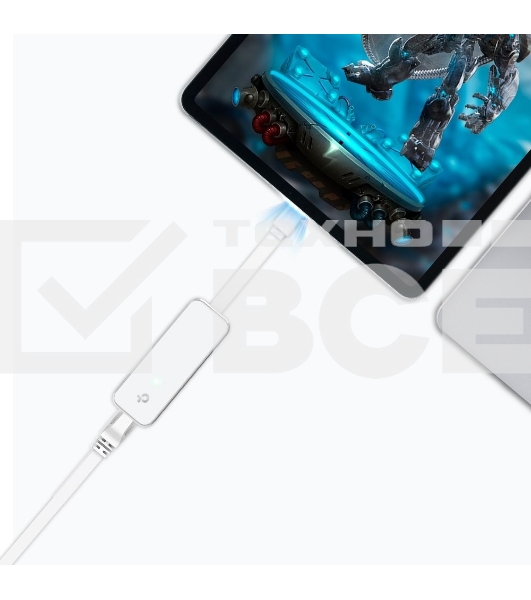 Сетевой адаптер TP-Link UE300C USB Type-C to RJ45 Gigabit Ethernet Network Adapter, USB 3.0 port, 10/100/1000 RJ45 port, Foldable,Portable and Lightweight design, Plug and Play