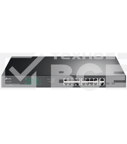 Коммутатор TP-Link TL-SG1218MP 18-портовый гигабитный коммутатор с 16 портами PoE+ SMB
