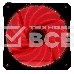 Вентилятор для корпуса Digma DFAN-LED-RED черный, 120 мм, 1200 об/мин, 23 дБ, 4 pin, фото3