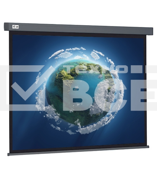 Экран Cactus 187x332см Wallscreen CS-PSW-187X332-SG 16:9 настенно-потолочный рулонный серый