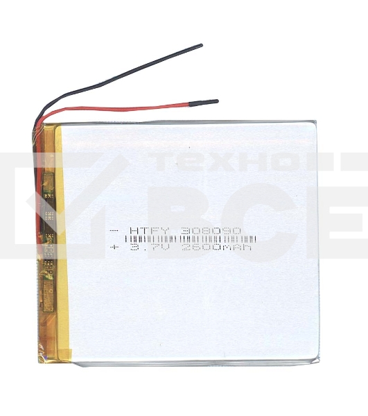 Аккумулятор Li-Pol (батарея) 3*80*90мм 2pin 3.7V/2600mAh