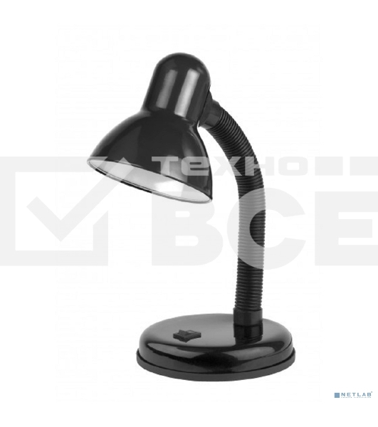 Светильник N-211-E27-40W-BK настол. черный ЭРА