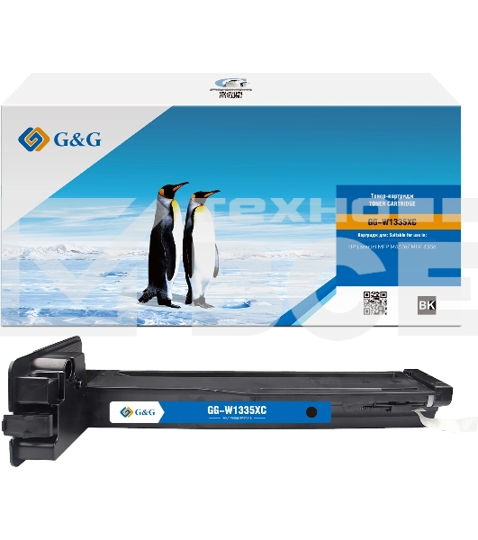 Картридж лазерный G&G GG-W1335XC W1335X, черный (13700стр.) для HP LJ MFP M437n/MFP 438n