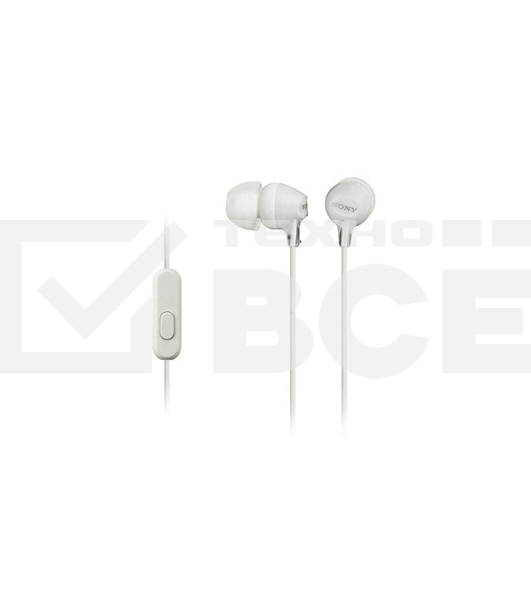 Гарнитура SONY MDR-EX15APWZE WHITE