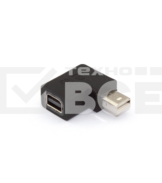 Удлинитель Mini Displayport угловой папа-мама