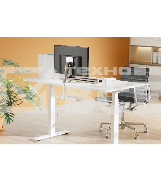 Кабель-канал Cactus CS-CM-400-1WT для столов 40x12.9x19см белый