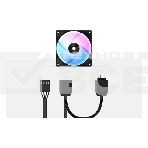 Вентилятор для корпуса Ocypus Delta F12 BK ARGB LED / Black / PWM, фото6