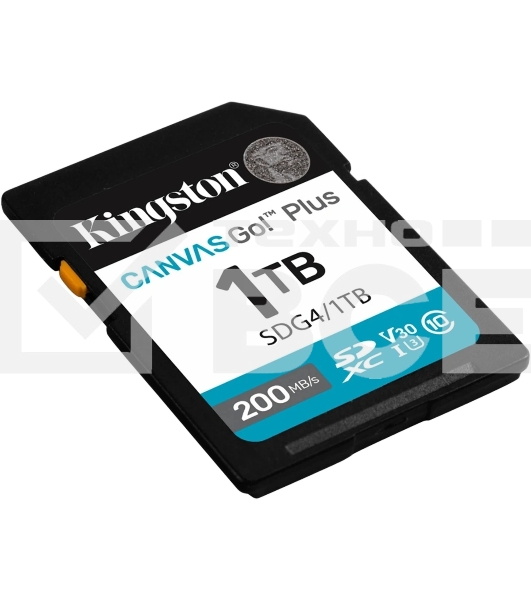 Флеш карта SDXC 1Tb Kingston SDG4/1Tb Canvas Go! Plus w/o adapter