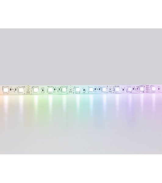 Комплект светодиодной ленты GS2402 5050 60Led/ 14.4W m/ 12V IP20 RGB/ 5000*10*1.87mm (4 конт.)