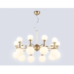 Люстра Ambrella light LH51051/20 GD/FR золото/белый матовый G9*20 max 28W D750*460, фото6