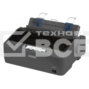 Принтер матричный Epson LX-350 (C11CC24031/C11CC24032), (А4, 357 cps (12 cpi), USB, LPT, COM)