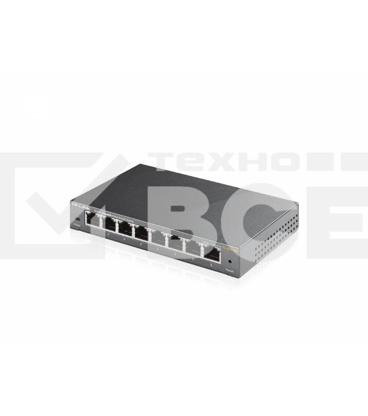 Коммутатор TP-Link SMB TL-SG108E 8-port Desktop Gigabit Switch, 8 10/100/1000M RJ45 ports