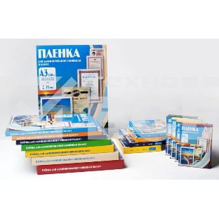 Пленка для ламинирования Office Kit 60мкм A4 (100шт) глянцевая216x303мм PLP100123
