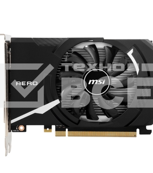 Видеокарта MSI PCIE16 GT1030 2GB GDDR4 GT 1030 AERO ITX 2GD4 OC