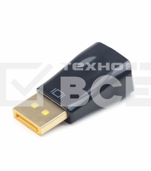 Переходник DisplayPort - VGA Cablexpert A-DPM-VGAF-01, 20M/15F, пакет