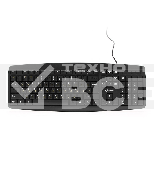 Клавиатура Gembird KB-8351U-BL проводная, USB, черный