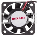 Вентилятор для корпуса Rexant RX 4010MS 24VDC черный, 40 мм, 4800 об/мин, 20 дБ, 2 pin, фото2