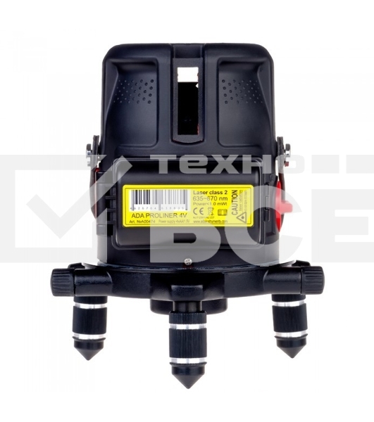 Уровень ADA PROLINER 4V дальность20(70)м точность0.2мм/м лазер2 кейс