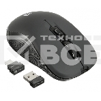 Мышь беспроводная Oklick 610MWC черный, 1600 dpi, радиоканал, USB/USB-C, кнопки - 6, фото2