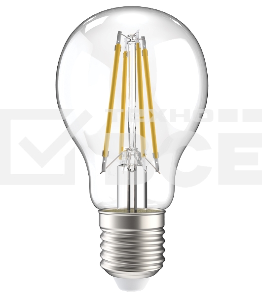 Лампа LED A60 шар прозр. Iek LLF-A60-11-230-40-E27-CL 11Вт 230В 4000К E27 серия 360°