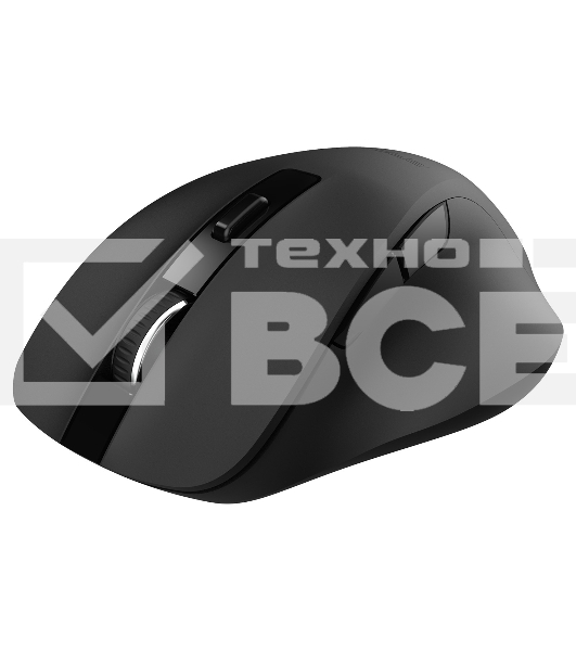 Мышь беспроводная Acer OMR140 черный, 1600 dpi, радиоканал, USB, кнопки - 6