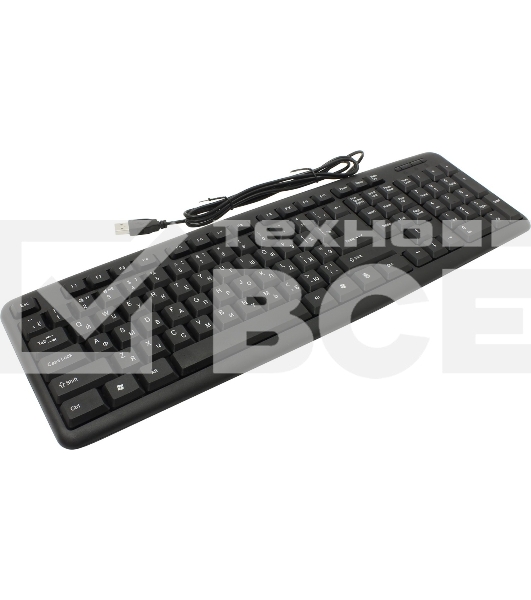 Клавиатура Defender HB-420 проводная, USB, черный