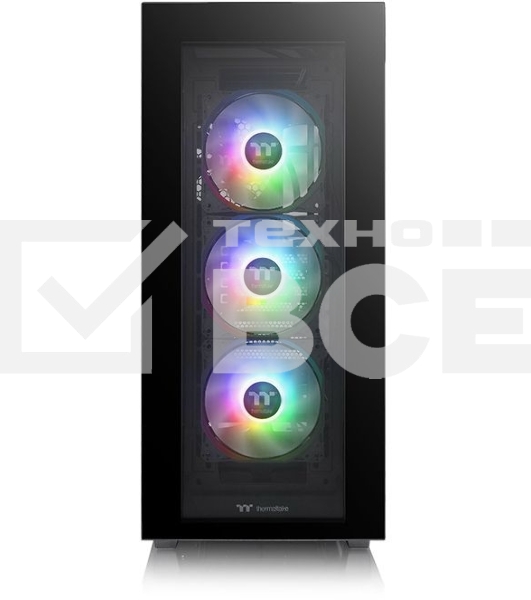 Компьютерный корпус Thermaltake Divider 500 TG ARGB CA-1T4-00M1WN-01 Black/Win/SPCC/Tempered Glass*4/120mm ARGB Fan*3/120mm Standard Fan*1 (527880)
