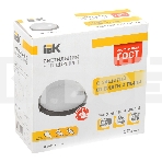 Светильник Iek LNPP0-1101-1-100-K01 НПП1101 белый/круг 100Вт IP54 ИЭК, фото3