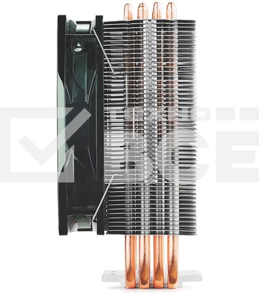 Кулер Deepcool GAMMAXX 400 BLUE BASIC серебристый 120мм алюминий+медь 1500rpm 30db 4-pin 130W 154мм